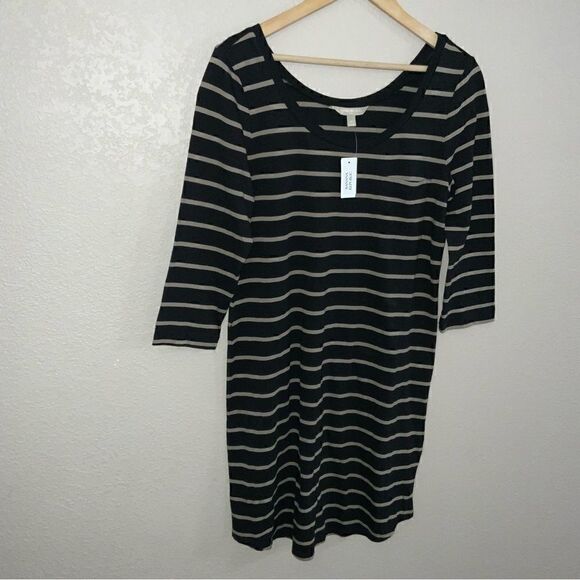 Banana Republic Striped Shirt Dress size M - Picture 3 of 8